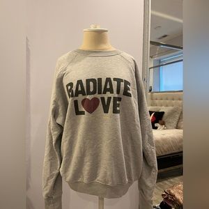 Spiritual Gangster Radiate Love Classic Crewneck Pullover Graphic Sweatshirt